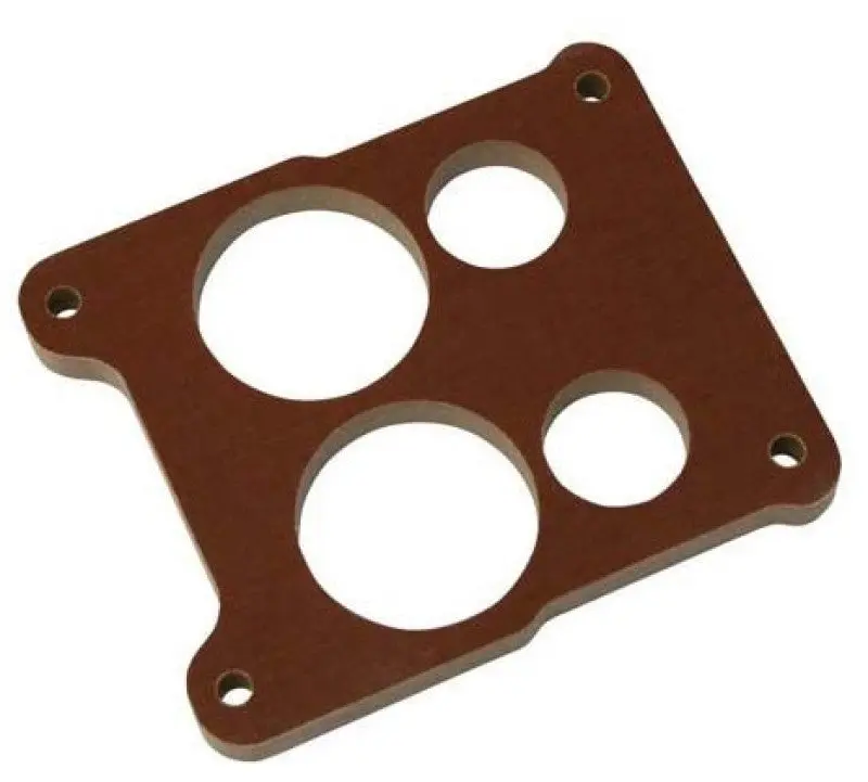 Moroso Quadrajet Carburetor Spacer - 4 Hole Plenum - 1/2In - Phenolic 1