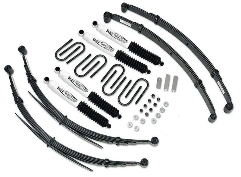 Tuff Country Ez-Ride 2-Inch Lift Kit – Includes 52" Rear Leaf Springs For 1973–1987 Chevrolet Suburban 3/4-Ton 4X4 1