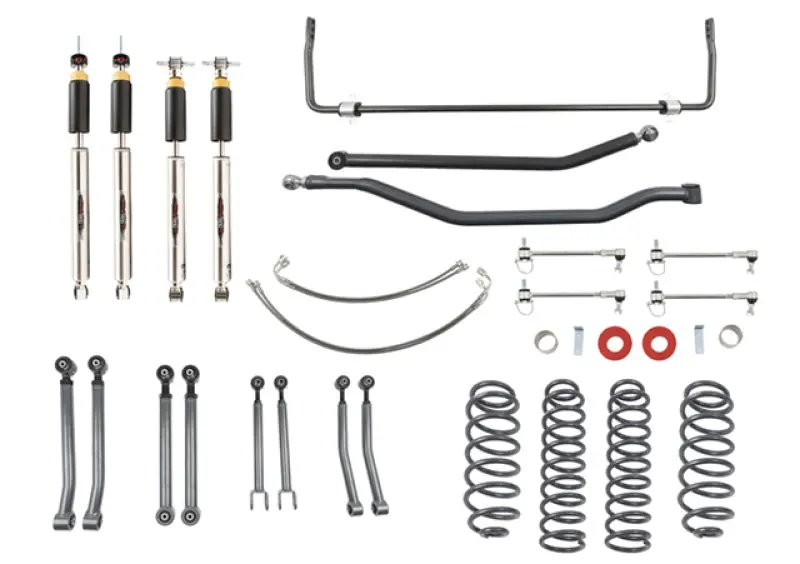 Belltech 4-Inch Lift Kit For 2007–2017 Jeep Wrangler Rubicon Unlimited Jk (4-Door) 1