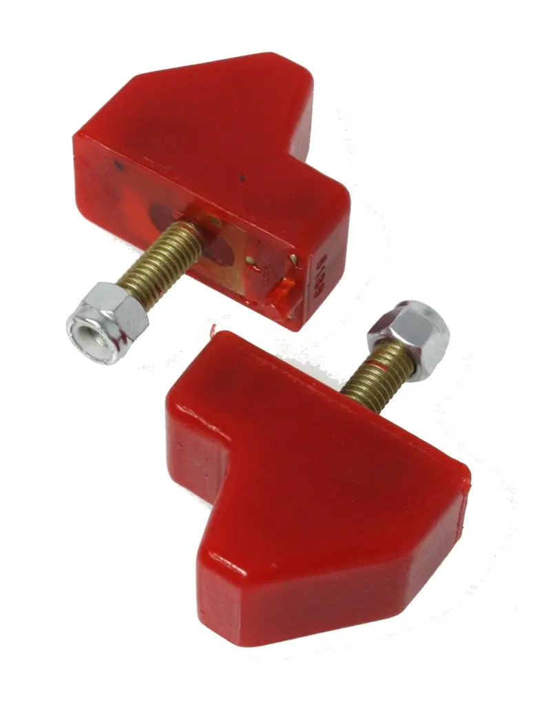 Energy Suspension Gm Style Red Front Bump Stop Set 1