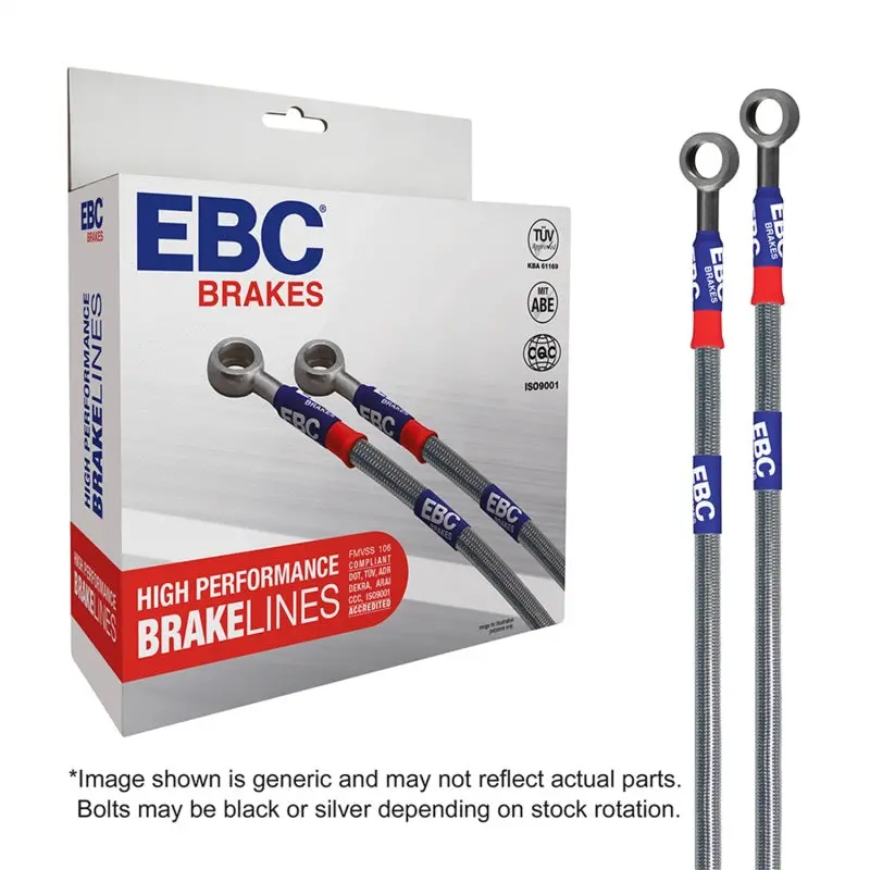 Ebc Stainless Steel Brake Line Kit For 1999–2004 Ford Mustang Cobra (4Th Gen, 4.6L) 1