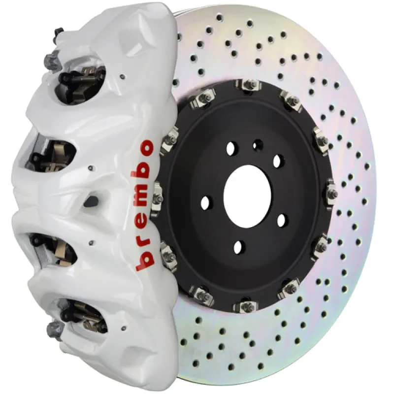 Brembo Gt Big Brake Kit – Front 8-Piston Calipers With 412X38Mm 2-Piece Drilled Rotors For 2019+ Mercedes-Benz G-Class (Non-Amg) 1