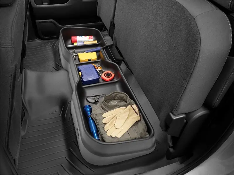 Weathertech Underseat Storage System For 1999–2007 Ford F250/F350/F450/F550 (60/40 Bench Only) 1