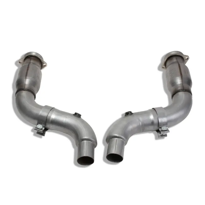 Bbk 05-20 Dodge Challenger/Charger 6.1/6.2/6.4L Hemi 3In Catted High Flow Mid Pipe 1