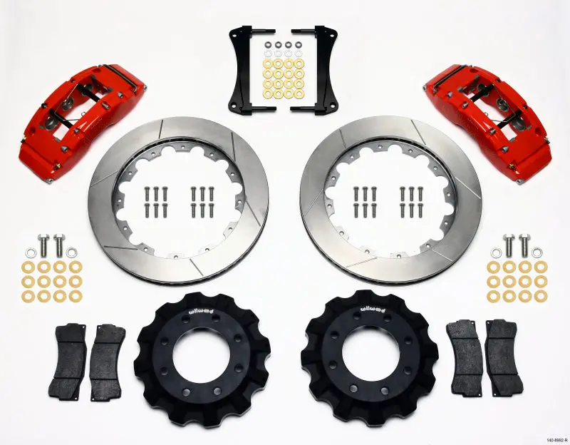 Wilwood Tc6R 16-Inch Red Front Brake Kit For 1999–2014 Gm 1500 Trucks & Suvs 1