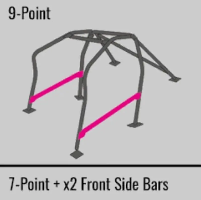 Cusco Safety Roll Cage – 9-Point Around-Dash Harness Bar System For Toyota Mr2 Sw20 (No Cancel Option) 1