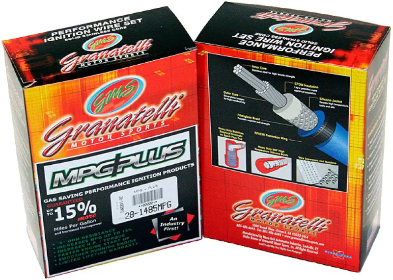 Granatelli 89-94 Mitsubishi Eclipse 4Cyl 2.0L Performance Ignition Wires 1