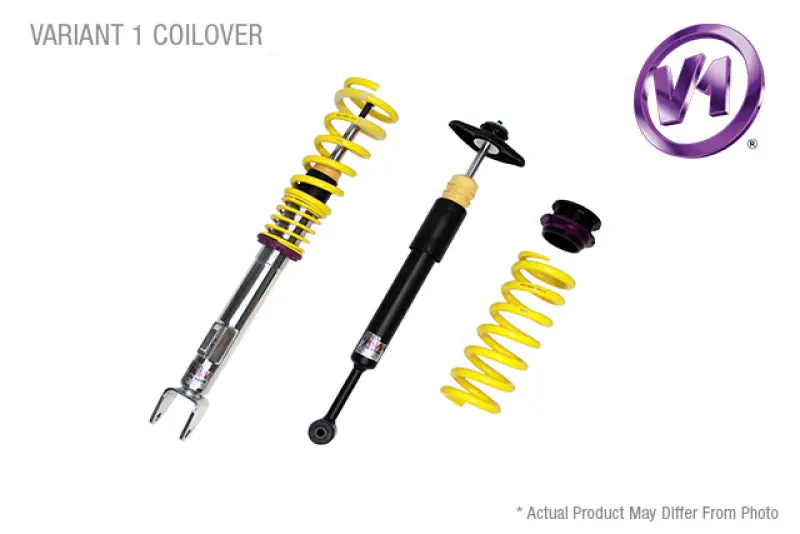 Kw Coilover Kit V1 12+ Bmw 3 Series F30 6-Cyl W/ Edc Bundle 1