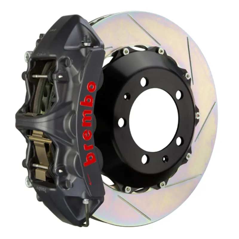 Brembo Gts Big Brake Kit For 2012–2019 Range Rover Evoque – Front, 6-Piston Calipers, 380X32Mm Slotted Two-Piece Rotors 1