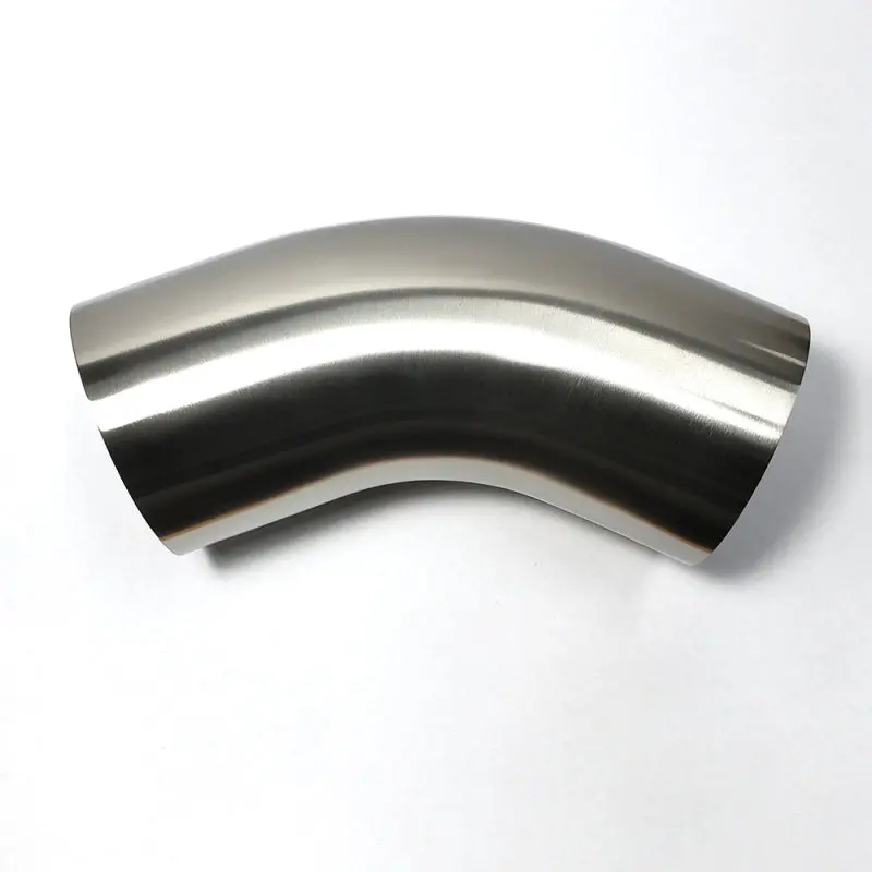 Stainless Bros 304 Stainless Steel 45° Elbow — 3.5In Od, 16Ga Wall Thickness, 3.5In Centerline Radius 1