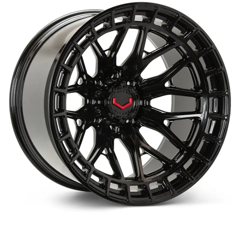Vossen Lcx-02 22X12 - 6X139.7 - Et44 - Ultra Deep - 78.1 - Gloss Black Wheel 1