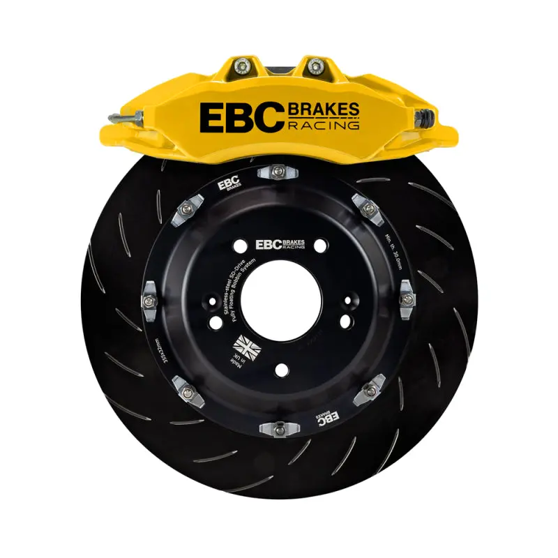 Ebc Yellow Apollo-6 Big Brake Kit: 380Mm Rotors + Yellow Calipers For 2019+ Toyota Gr Supra 1