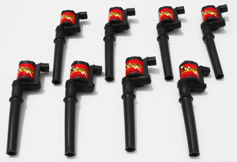 Granatelli 99-13 Ford 4.6L/5.4L/5.8L 4V Hi-Perf Coil-On-Plug Wire Conn Kit W/Coil Packs (65K Volts) 1