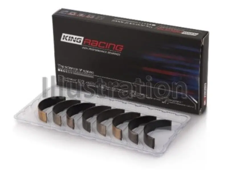 King Toyota Tri-Metal Connecting Rod Bearings For 3S-Gte 2.0L Turbo (0.5Mm Oversize) 1