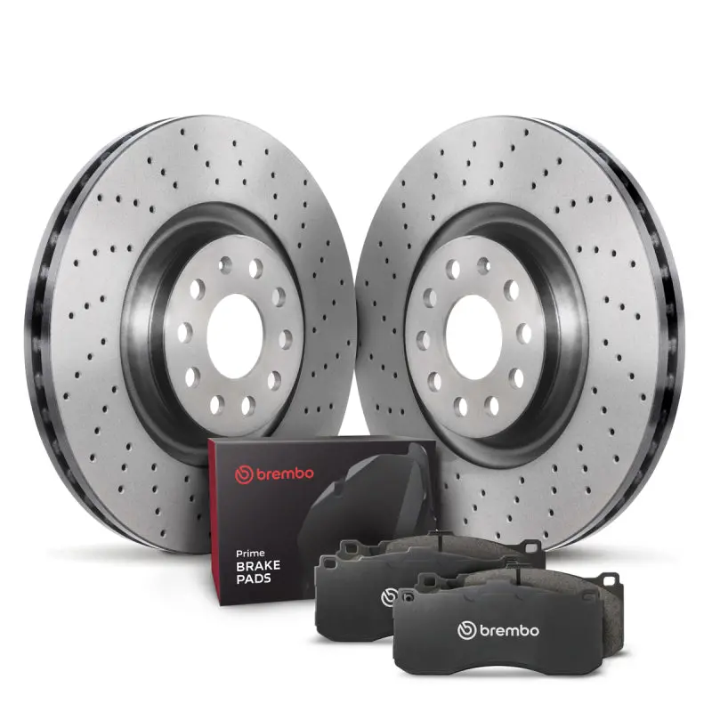 Brembo Oe 08-12 Audi S5 Rear Disc Brake Kit 1