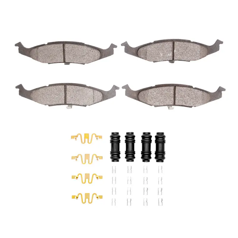 R1 Optimum Oe Front Brake Pad & Hardware Kit – 1995–1996 Dodge Neon (U.S. & Canadian Models) 1