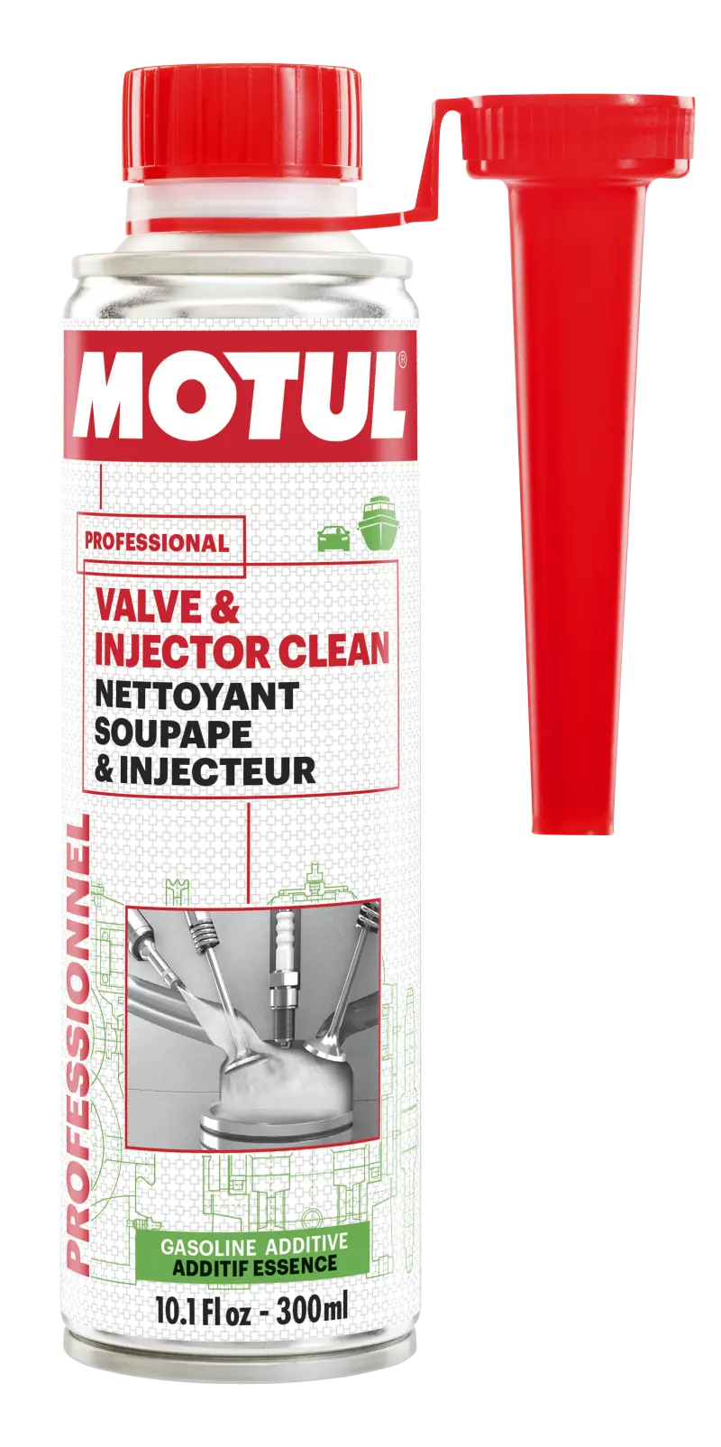 Motul Valve & Injector Cleaner Additive — 300 Ml Bottle 1