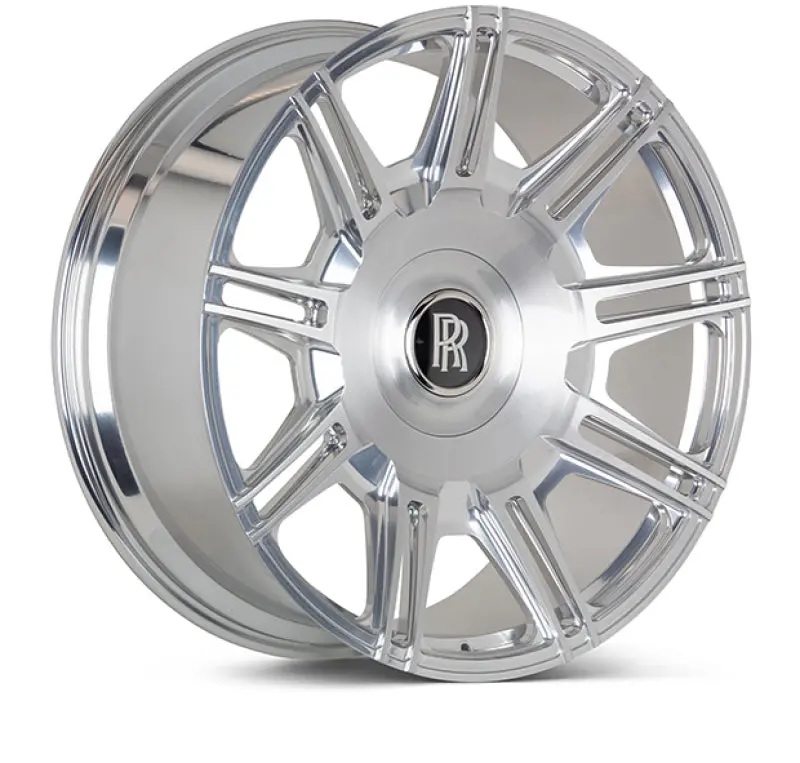 Vossen X Novitec Sp2 Rear Wheel – 23X10", 5X112 Bolt Pattern, +5Mm Offset, Brushed Gloss Clear Finish, Rolls-Royce Cullinan/Phantom 1