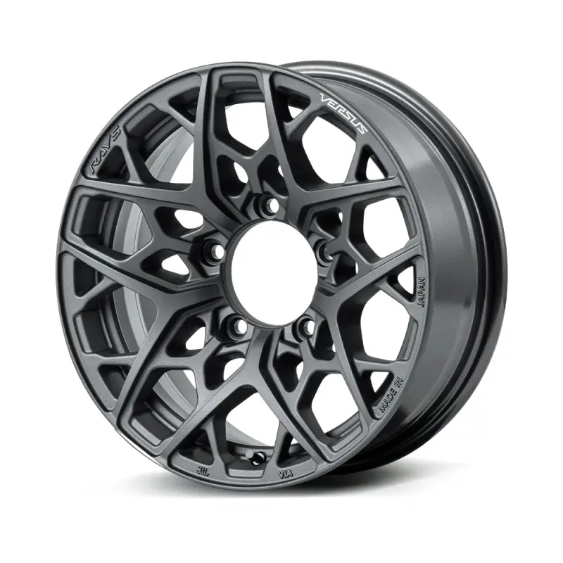 Versus Vv25Mx 16X5.5 Matte Super Dark Gunmetal Off-Road Wheels – 5X139.7 Bolt Pattern, +20Mm Offset 1