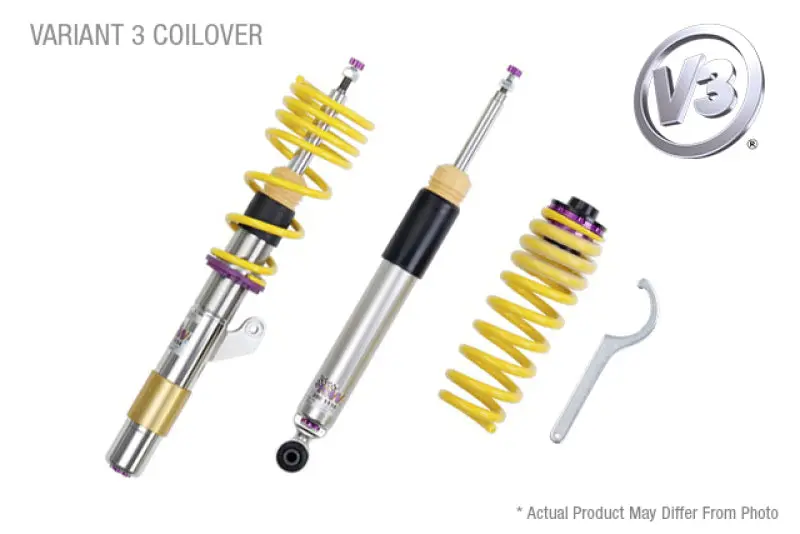 Kw Variant 3 Coilover Kit For 2017+ Alfa Romeo Giulia (952) — 2Wd With Adaptive Electronic Dampers 1