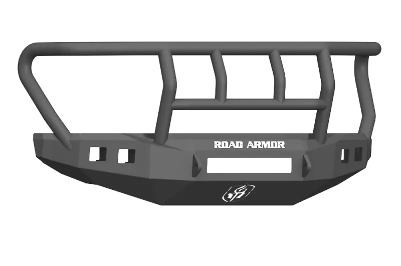 Road Armor 17-20 Ford F-250 Stealth Wide Fender Front Bumper W/Titan Ii Guard Wide Flare - Tex Blk 1