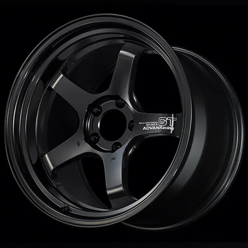 Advan Gt Beyond-R Racing Wheel – 18X9.5", +45 Offset, 5X100 Pcd, 63Mm Centerbore, Titanium Black Finish 1