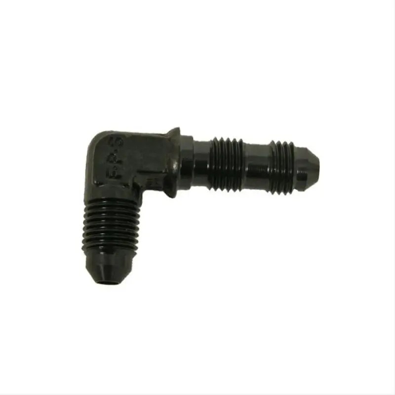 Fragola -4An X 90 Degree Bulkhead - Black 1