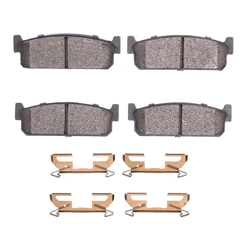 R1 Optimum Oe Rear Brake Pad & Hardware Kit For 1993–2006 Infiniti J30 1