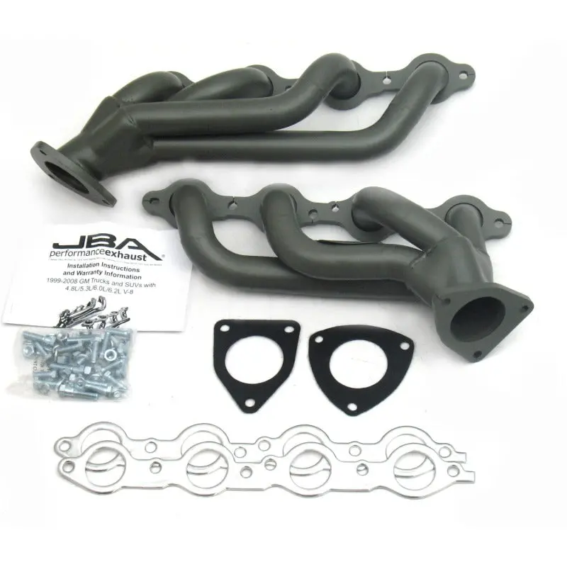 Jba Titanium-Coated Ceramic Cat-Forward Header For 2003–2006 Gm Trucks (6.0L Ls, No Egr) – 1-5/8" Primary Tubes 1