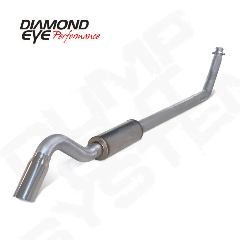 Diamond Eye 4-Inch Aluminum Turbo-Back Exhaust System – Dodge Trucks (1994–2002), Single Dump 1