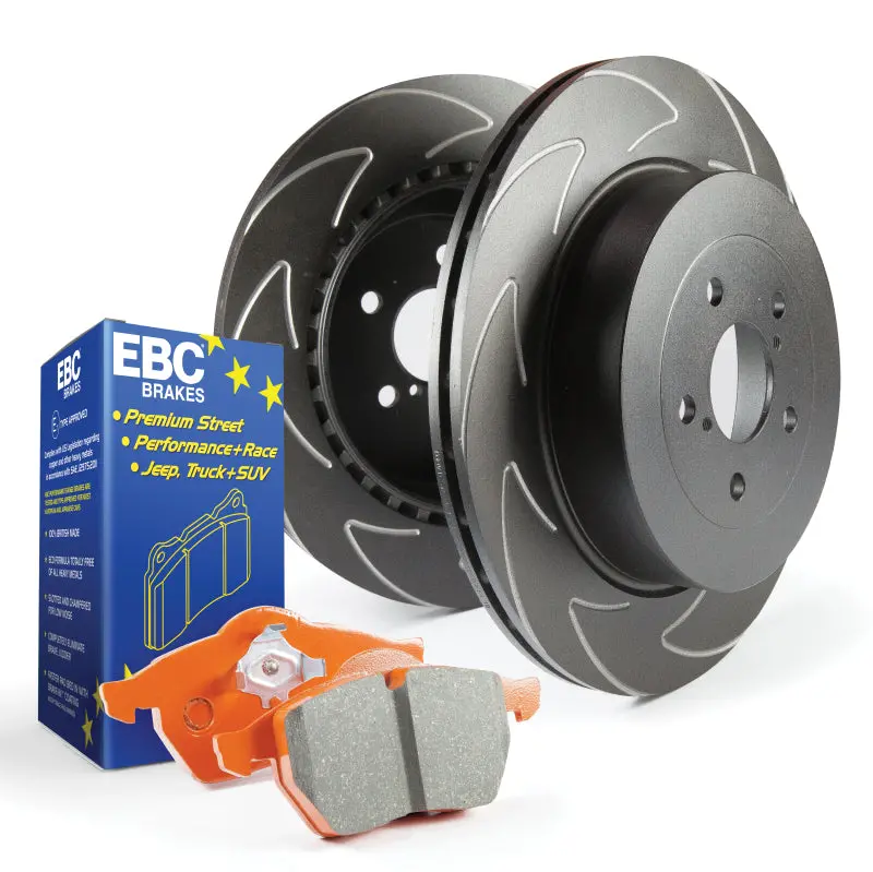 Ebc S7 High-Performance Brake Kit: Orangestuff Pads + Bsd Rotors 1