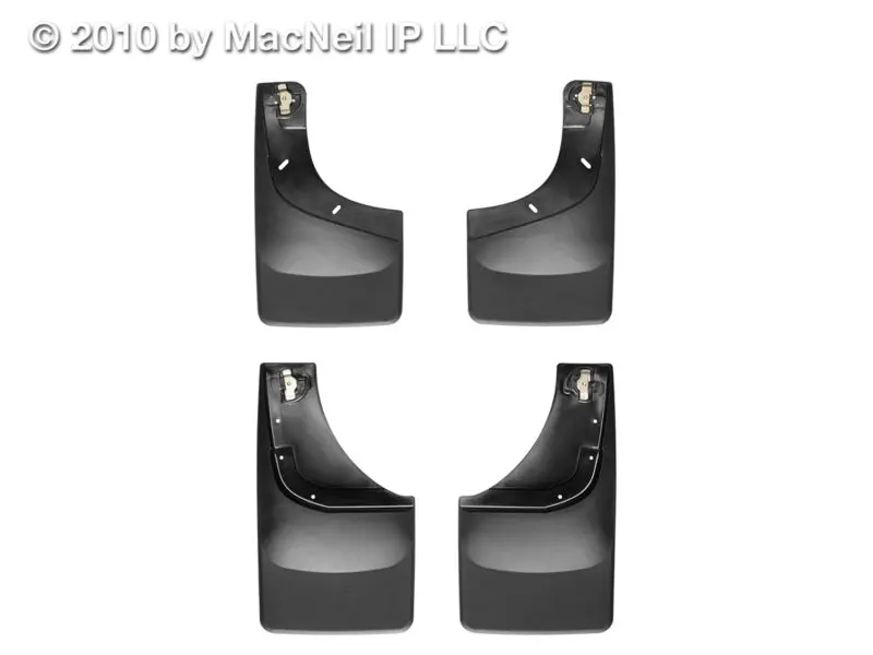 Weathertech No-Drill Mud Flaps For 2004–2008 Ford F-150 – Black 1