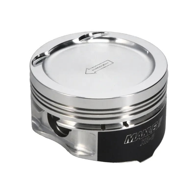 Manley Oversized Dish Piston Set For Nissan Sr20De/Det — 86.5Mm +0.5Mm, 8.5:1 Compression, Includes Rings 1