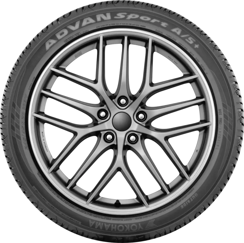 Yokohama Advan Sport A/S+ Tire - 255/45R18 99Y 1