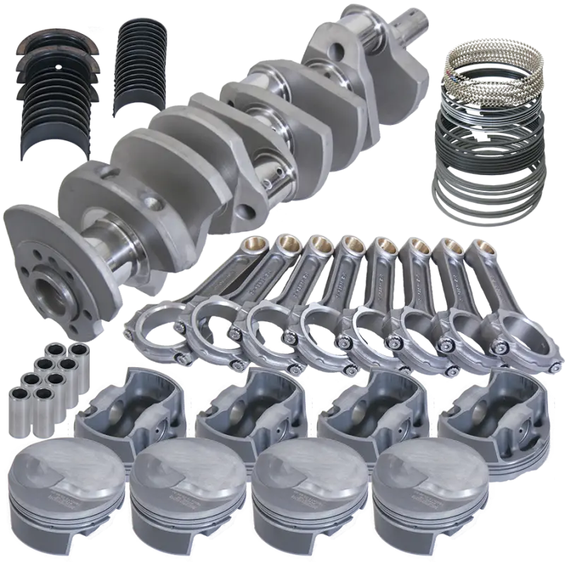 Eagle Rotating Assembly For Chevrolet 454 Big Block – 4.250" Stroke Crank, 6.385" I-Beam Rods, 4.280" Pistons, 18Cc Dome 1