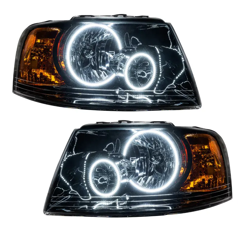 Oracle Lighting Smd Headlight Assembly – Black Housing With White Leds For 2003–2006 Ford Expedition 1