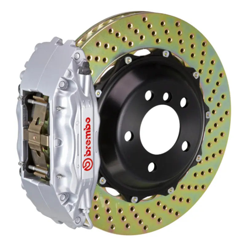Brembo Gt Front Big Brake Kit For Lexus Rx300/Rx330/Rx350/Rx400H (2004–2009) — 355Mm Drilled Two-Piece Rotors, 4-Piston Calipers 1