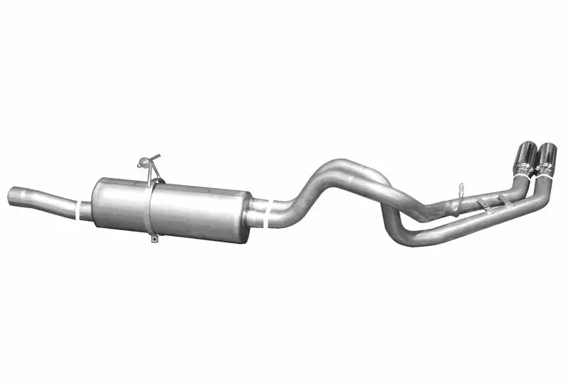 Gibson Stainless Steel Cat-Back Dual Exhaust System For 1999–2004 Ford F-250 Super Duty Lariat (6.8L) 1