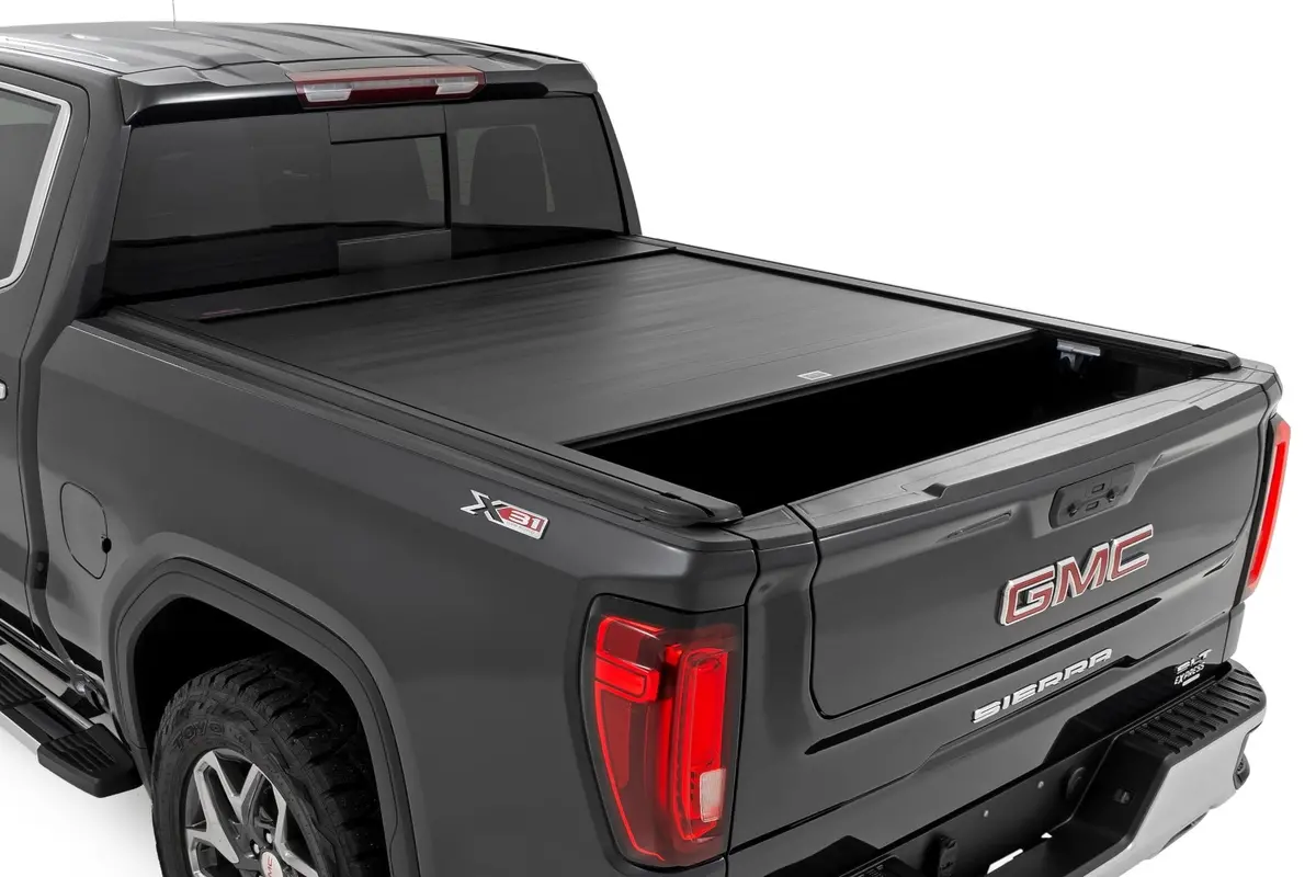Rough Country Powered Electric Retractable Tonneau Cover – 5'10" Bed, Compatible With 2019–2026 Chevrolet Silverado & Gmc Sierra 1