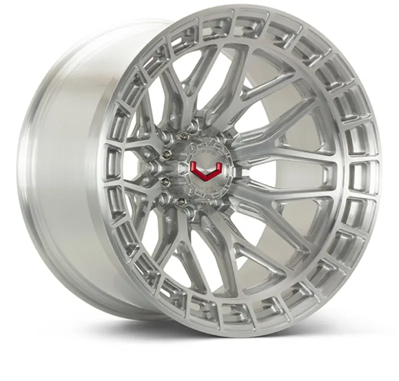 Vossen Lcx-02 Forged Alloy Wheel: 22X12", 8X165.1, Et44, Deep Concave, Brushed Gloss Clear Finish 1