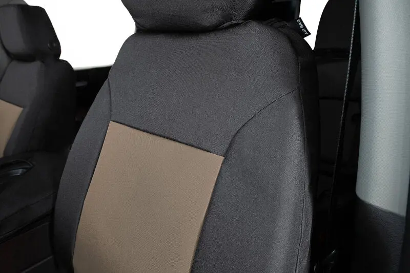 Covercraft Endura Precisionfit Front Row Seat Covers For 2018–2024 Mercedes Sprinter – Tan/Black 2
