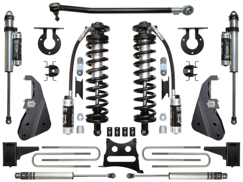 Icon Stage 4 Coilover Conversion System – 4–5.5 Inch Lift For 2017+ Ford F-250/F-350 Super Duty 1