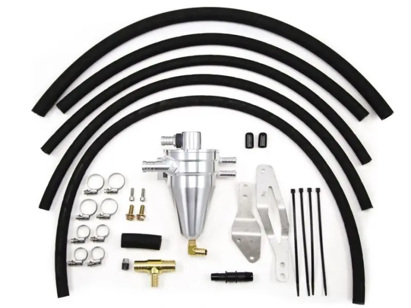 Killer B Air/Oil Separator Kit For 2008–2014 Wrx & 2008–2017 Sti — Includes Full Plumbing Hardware 1