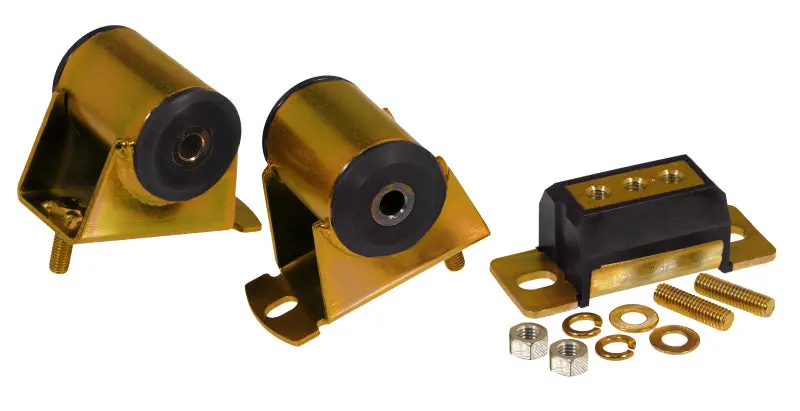 Prothane Engine And Transmission Mount Kit For Jeep – Black 1