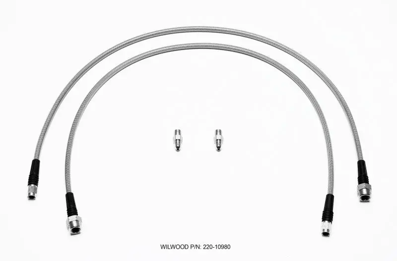 Wilwood Front Brake Flexline Kit For 2007–2011 Gm 1500/2500 Trucks (16-Inch Calipers) 1