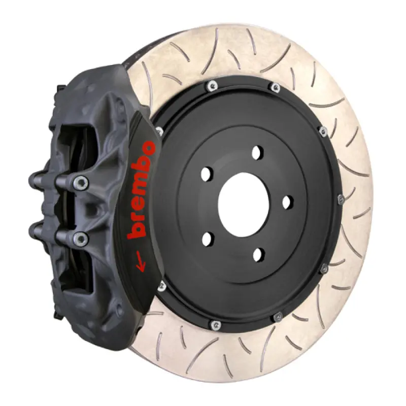 Brembo 14-19 Corvette C7/Z51 Front Race Bbk 6 Piston Forged 2Pc380X35X53A 2Pc Rotor T3-Black Ha 1