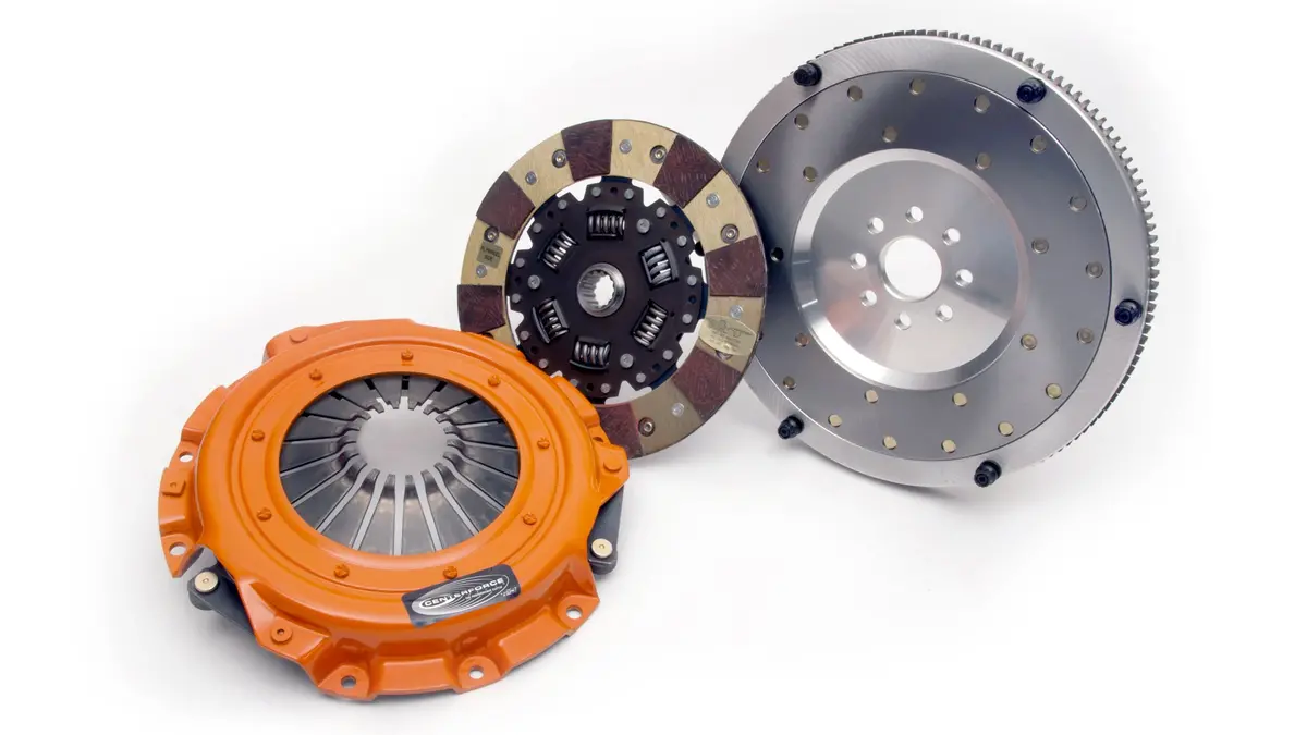 Dual-Friction Clutch Kit — Pressure Plate, Disc, And Flywheel Assembly 1