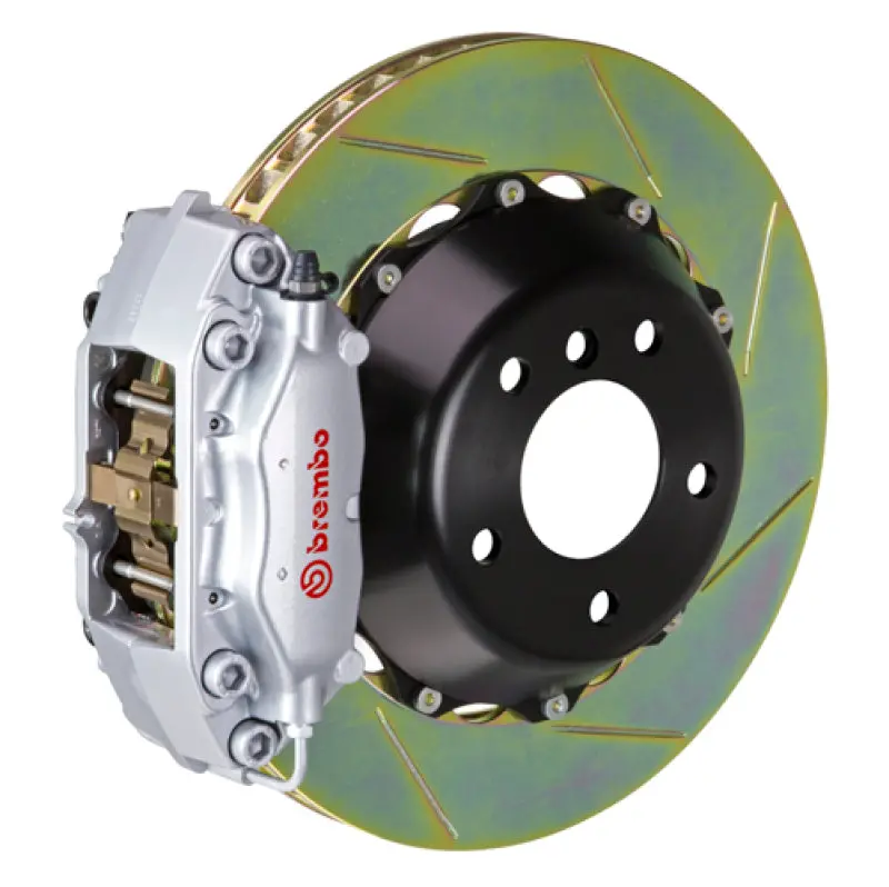 Brembo Rear Gt Big Brake Kit For 2008–2014 Mercedes-Amg C63 (Non-Black Series) – 345X28Mm Slotted Two-Piece Rotors 1