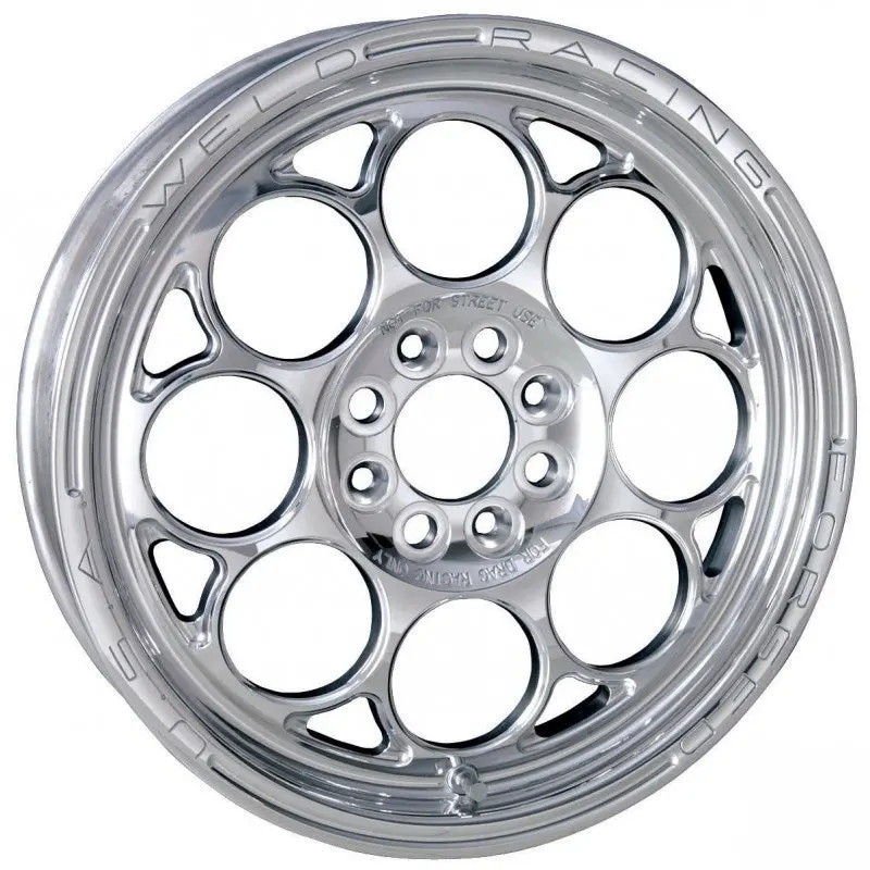 Weld Magnum Import Black Single Beadlock Wheel: 15X9In, 5X100Mm Bolt Pattern, 5In Backspace 1