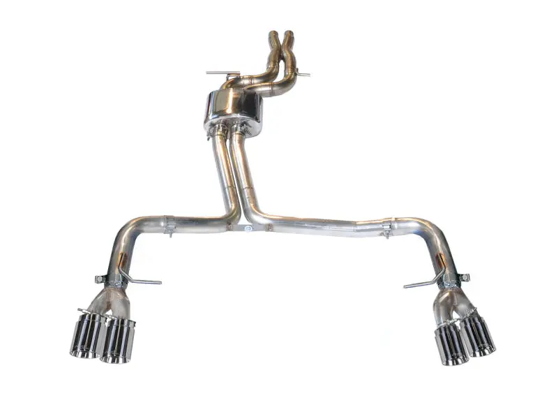 Awe Tuning Track Edition Exhaust System For Audi B8.5 S5 3.0T — Chrome-Silver 102Mm Tips 1